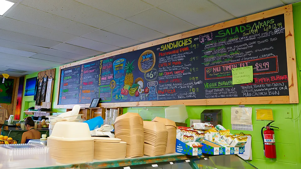 Best Maui Organic Farmers Market Deli Store