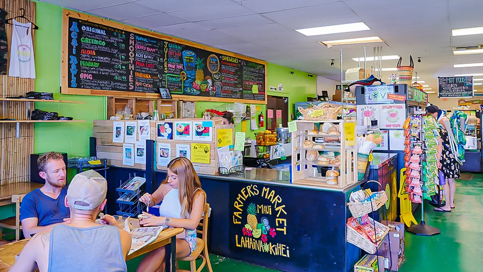 Best Maui Organic Farmers Market Deli Store