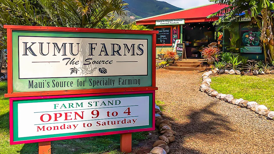 Maui Best All Organic Kumu Farms