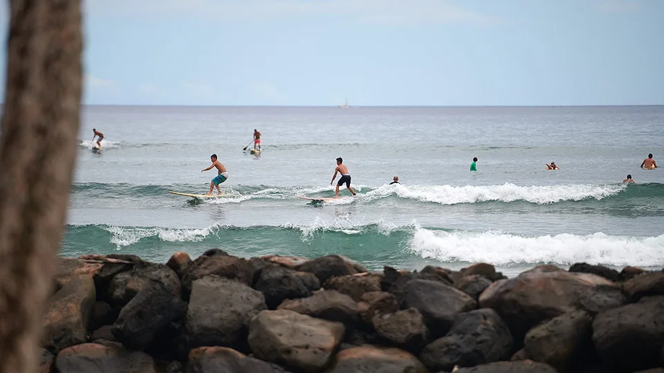 Maui surfing in the shoulder seasons