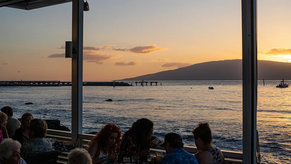 Beautiful scenic view Mala Ocean Tavern