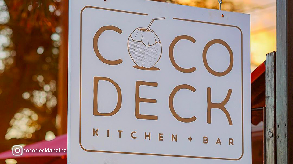 Lahaina Recovery Businesses Coco Deck