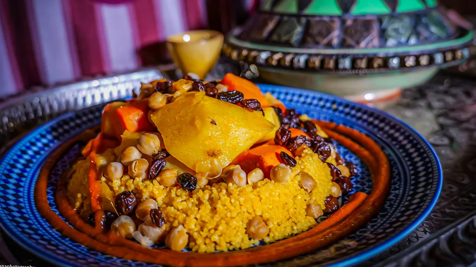 Colorful dish at Le Bazaar Maui featuring fresh ingredients and vibrant spices.