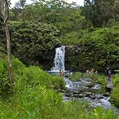 Top 10 Waterfalls on Maui Pua’a Ka’a Falls