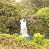 Best Road to Hana Stops in Maui Puaa Kaa Falls