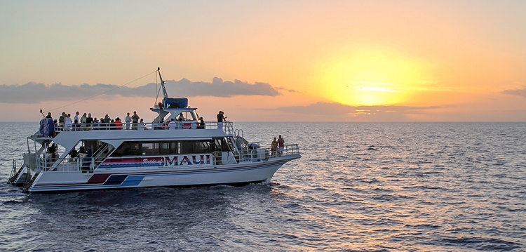 sunset cruise in maui hawaii