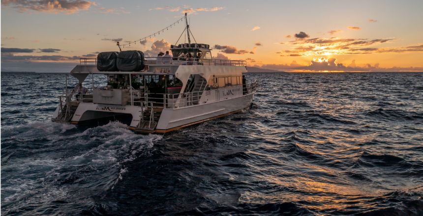 Maui Sunset boat tour